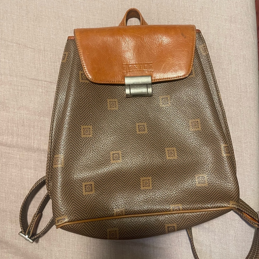 Vintage texier backpack